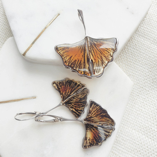 Boucles d'oreilles pendantes en ambre multicolore, en argent 925 rhodié