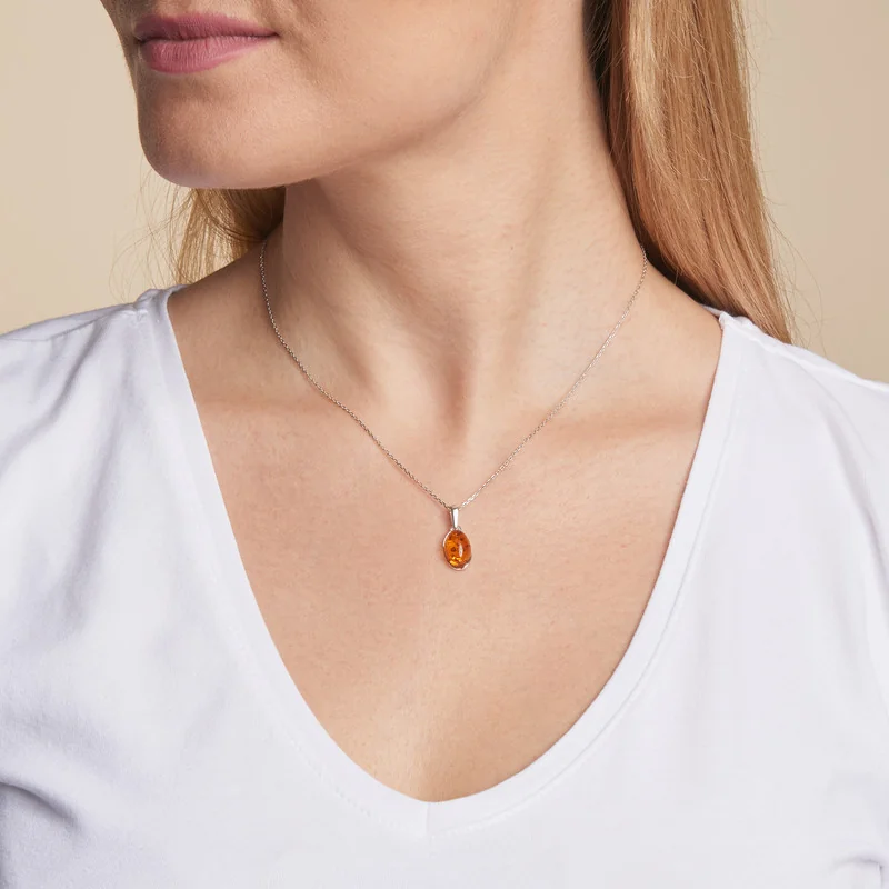 Pendentif en ambre