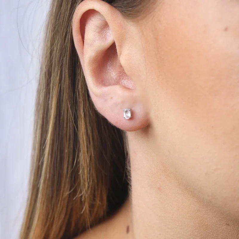 Boucles d'oreilles en quartz