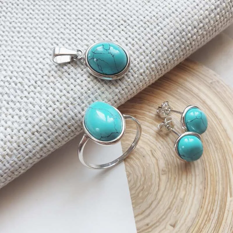 Anillos de turquesa