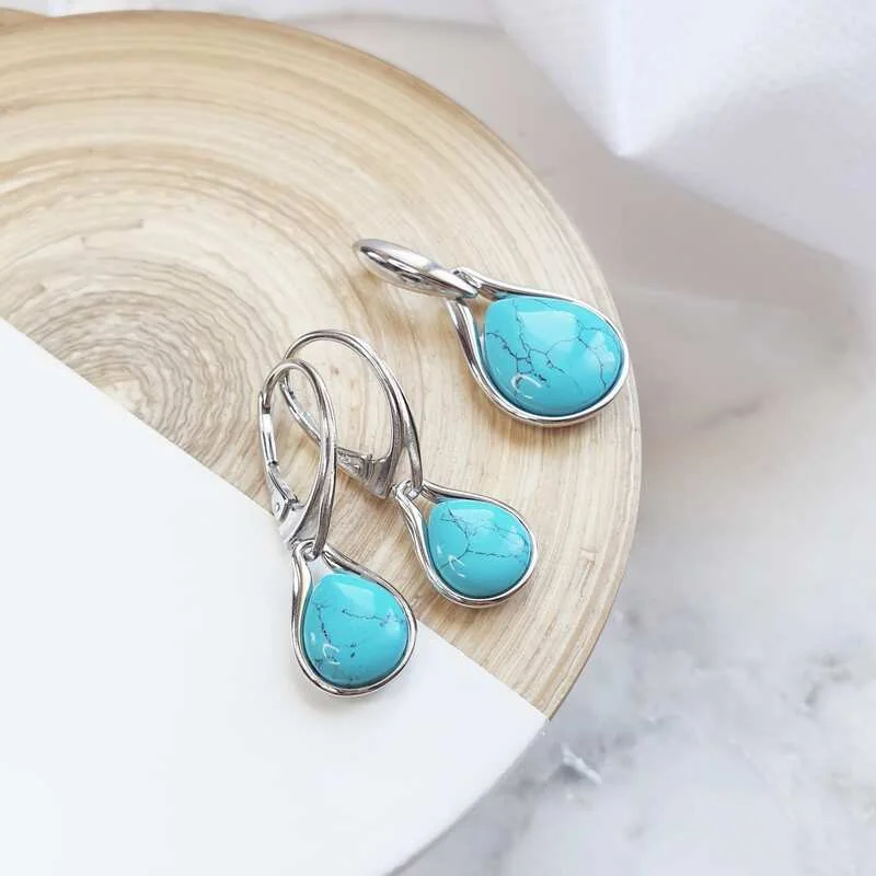 Turquoise earrings