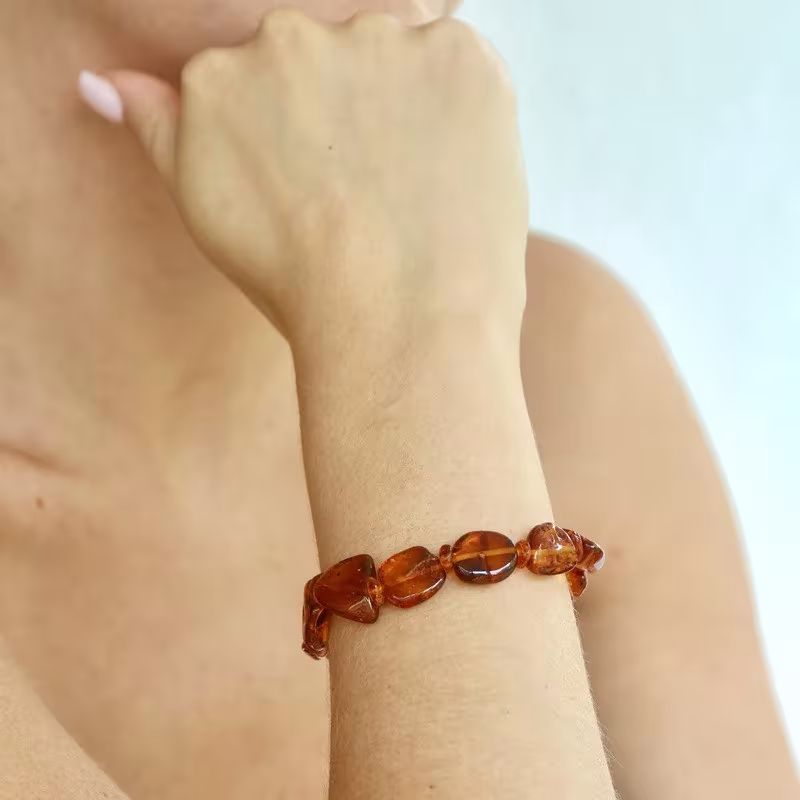 Pulseras de ámbar  mujer