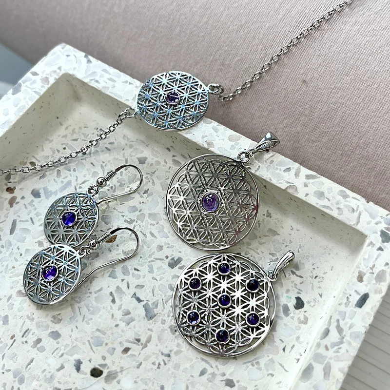 Joyas de la flor de la vida